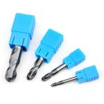 Tungsten Steel Ball Nose Milling Cutter 45 Degree 2 Flute Ballnose Endmill