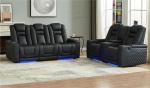 Louis Denny First-Layer Cowhide Genuine Leather Home Theater Living Room Sofa