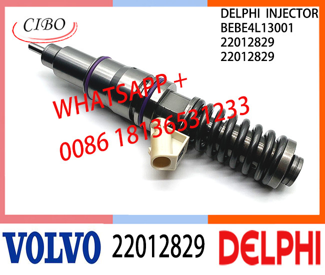 22012829 BEBE4L13001 Fuel engine Diesel Injector 22012829 BEBE4L13001 E3.5 for VOL US14 D16