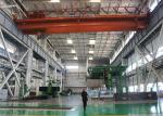 European style wireless cranes remote controls double beam overhead crane
