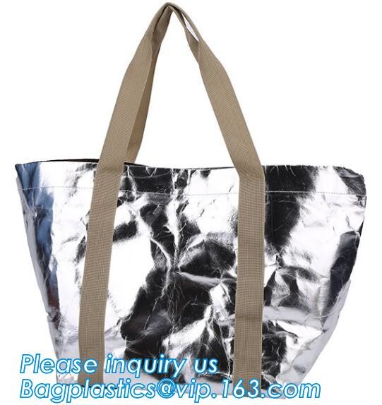 Dupont Tyvek PU coated shopping bag PU coated Tyvek bag PU coated tyvek eco bag,Tote Bag Cotton With Logo Printing Tyvek
