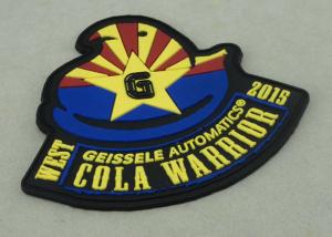 China Promotion 3D Lapel Pin And Hard Magnet Disc PVC Badges Personalized wholesale