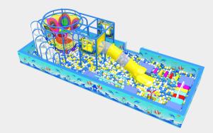 China Customized Baby Plastic PVC Indoor Play Area Equipment For Daycare wholesale