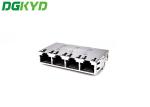 TAB UP Shielded 1X4 10G RJ45 Ethernet Connector