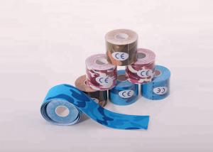 China Good Quality Low Price safe  cotton custom printed kinesiology tape wholesale