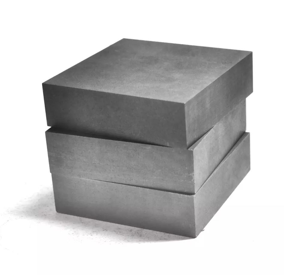 Speciality Molded Carbon Graphite Blocks 10~50Mpa Flexural Strength Antiwear