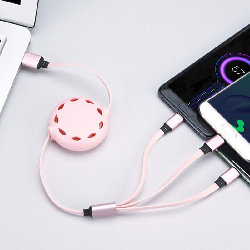 2.8A Max Current 3.3ft Universal USB Cord Quick Charging Custom Logo