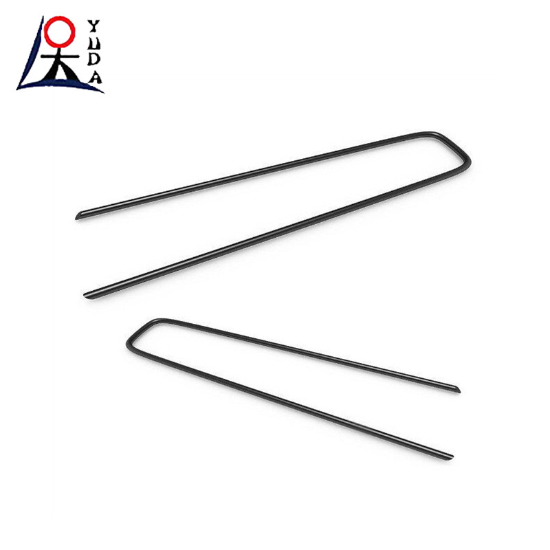 Garden Landscape Staples Sod Staples Grass Stakes Green Painted Staples