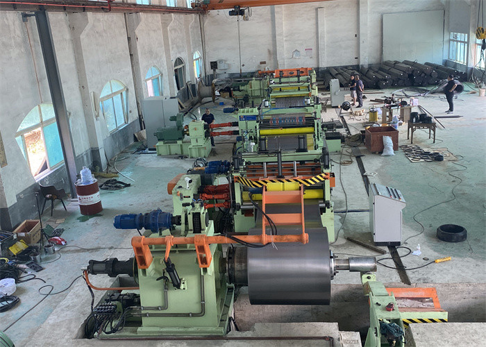 High Speed Precision Light Gauge Slitting Line Machine 0.3-3 X 1250mm