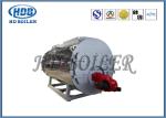 Industrial Steam Hot Water Boiler Oil / Gas Multi Fuel Horizontal Fully