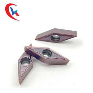 China VBMT160404-MV Stainless Steel Finishing Tungsten Carbide Inserts PVD Coating wholesale