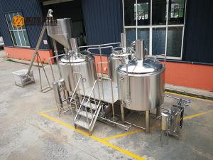 China 10 Bbl Industrial Beer Brewing Equipment , Mini Beer Brewery Equipment wholesale