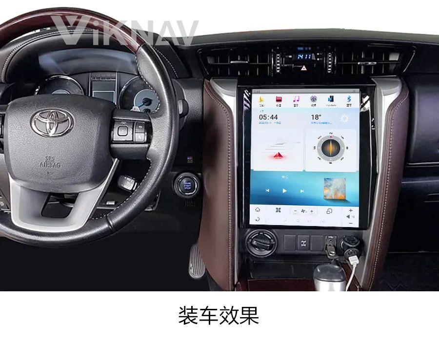 12.1 Inch Android Auto Stereo For 2016 Toyota Fortuner Navigation GPS Multimedia DVD Player Wireless Carplay Wifi