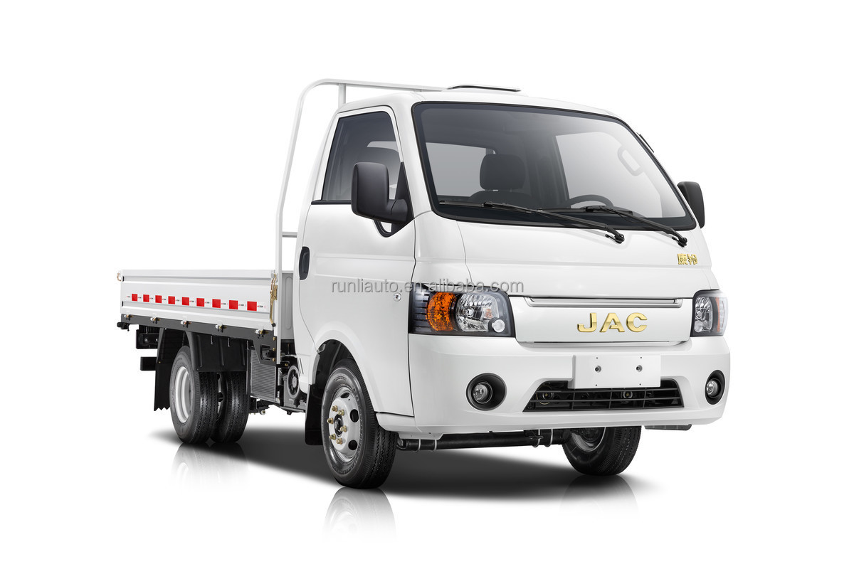 JAC X5 Small Cargo Lorry Truck 3Tons 120HP Gasoline Engine Left Steering