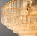 Amadeo Round Chandelier 60'' Hanging Lamp