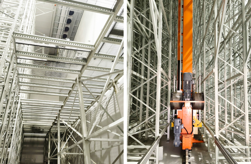 Double Deep Pallet Stacker ASRS
