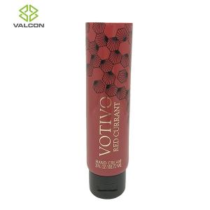 China 3 OZ Empty Cosmetic Tubes , Makeup Cosmetic Cream Tube Black Flip Cap wholesale