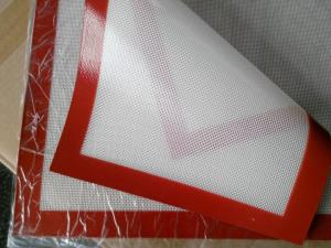 China 585*385mm Silicone Pastry Mat/Fiberglass Silicone Baking Mat wholesale