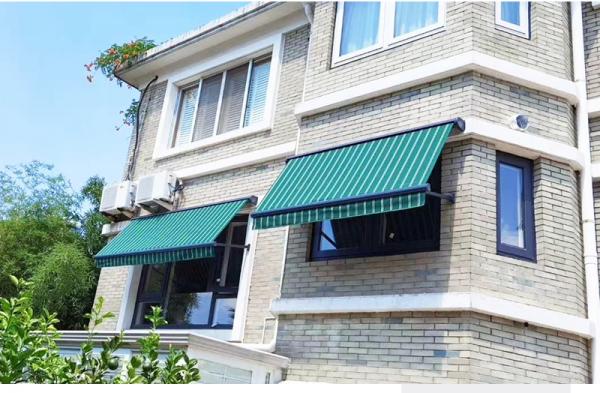 Aluminium Retractable Awning Accessories Square Plug Awning Window Components