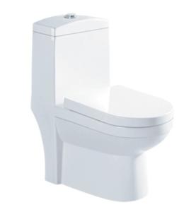 China Popular power wash-down one piece toilet bowl wholesale