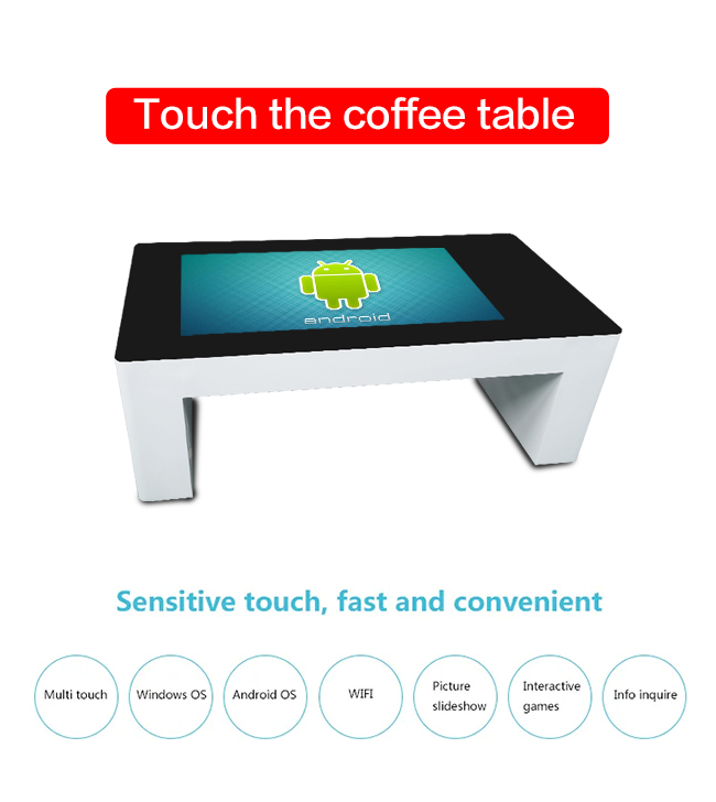 Smart Touch Table Lcd Table 55'' Smart Android Interactive Multitouch Lcd Computer