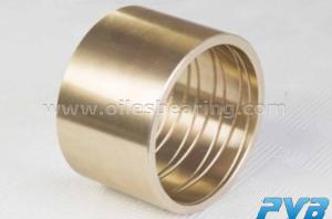 China Light Weight Cast Bronze Bushing Oilless Bearing For Heavy Load Condition wholesale