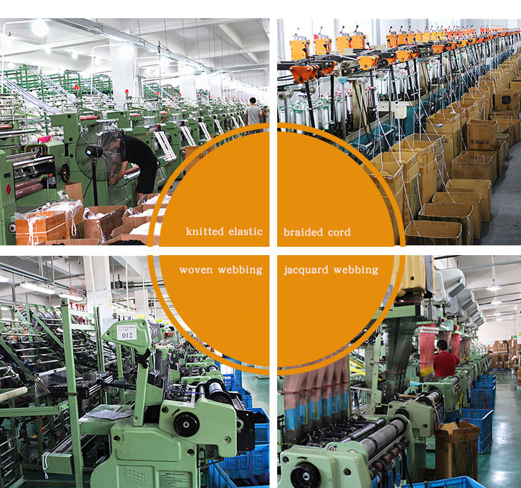 Sublimation Braided Elastic Band Polyester Elastic Webbing 100mm Width