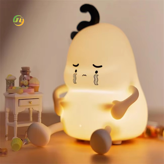 Modern Mini LED Night Table Light Pearl Shape Baby Night Light for Bedroom Home Decor