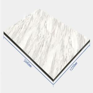 China Impact Resistant Metal Composite Material 4050mm Marble Aluminum Composite Panel wholesale