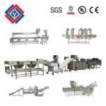 Mushrooms Salad Processing Line / Vegetable And Fruit Washing Equipment