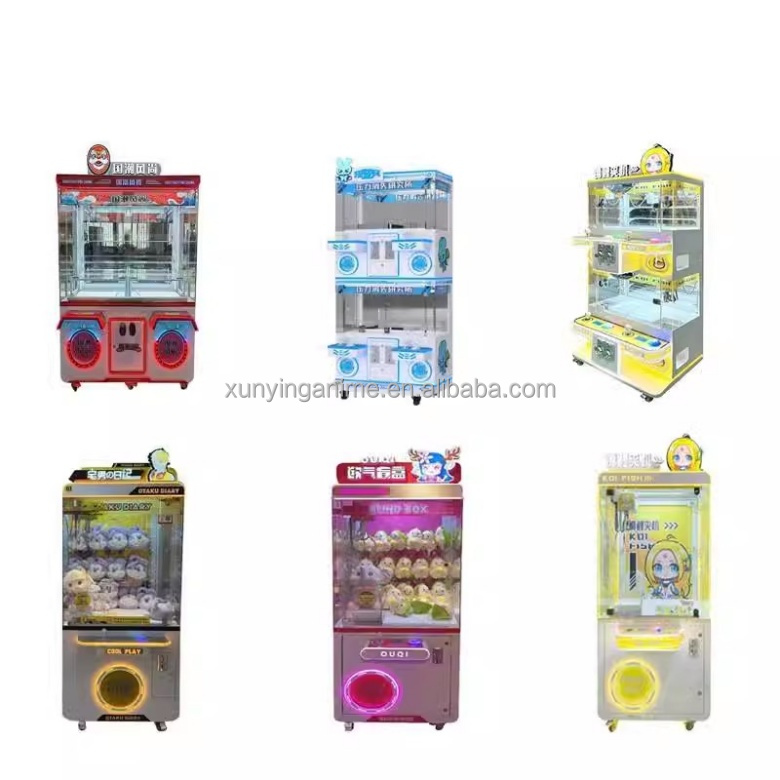 Coin Operated Child Toy Crane Claw Vending Gift Game Machine for Amusement Game Center