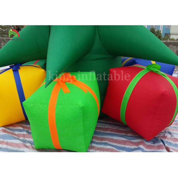 5 m High Inflatable Merry Christmas Tree Adverting Outdoor Decorate Portable