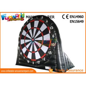 Giant Interactive Inflatable Sticky Dart Board WIith Silk Printing