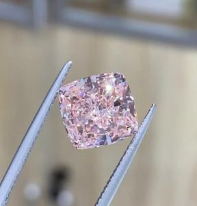 China Laboratory Lab Made Pink Diamonds IGI Certified Cushion Shape VS-VVS wholesale