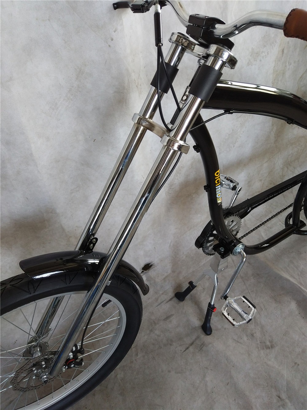 80cc Gasoline Moped Motorized Bike Engine Kit for Chopper Bicycle NO Training Wheels