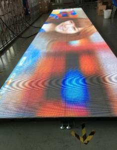 China Multi Coloured Led Dance Floor 3840hz 196V 4500cd For Concert Stage wholesale