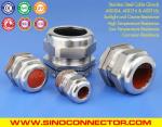 IP68 Watertight PG Cable Glands Stainless Steel Inox 304, 316, 316L with Viton