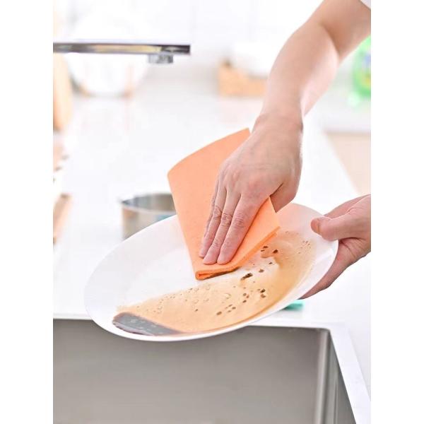 Natural Sisal Coconut Kitchen Sponge - Oil-Resistant & Absorbent