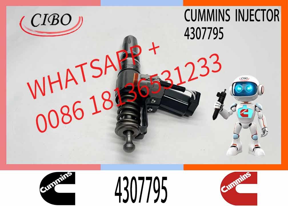 High Quality Diesel Fuel Injector 4307795 4384360 for N14 Qsn14 Engine Injector diesel