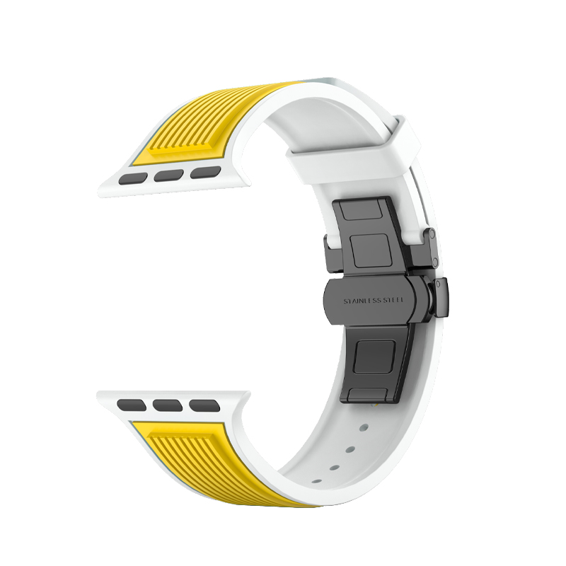 10 Color Options Butterfly Buckle Watch Straps for i Watch Series Ultra 8 7 6 5 4 Se