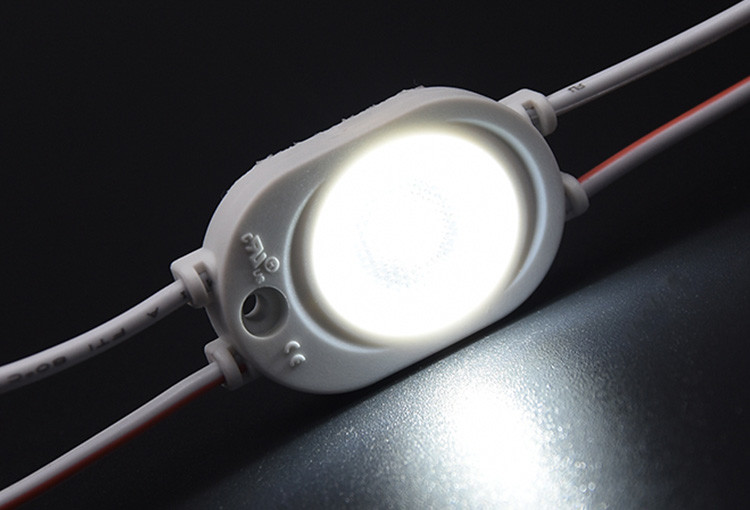 High Power IP67 DC12V 1 LED Mini 2835 170 Degree Lens LED Module