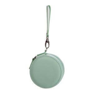 China Blue / Pink / Green Portable Travel Jewelry Box Custom Logo Storage With Holder wholesale