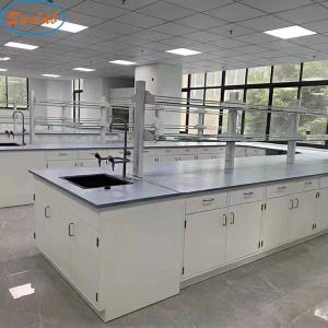 China Anti Corrosion Chemical Resistant Lab Tables Multifunctional Durable wholesale