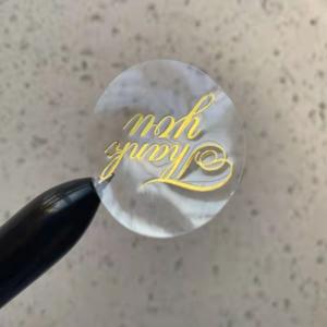 China transparent Custom Die Cut Labels Vinyl Material Waterproof wholesale