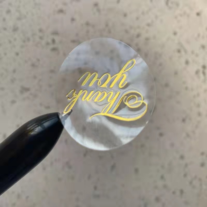 Material Structure PVC Adhesive Seal Sticker Label for All Industries