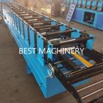 0.4mm Color Steel Tile Roof Ridge Cap Roll Forming Machine Ce