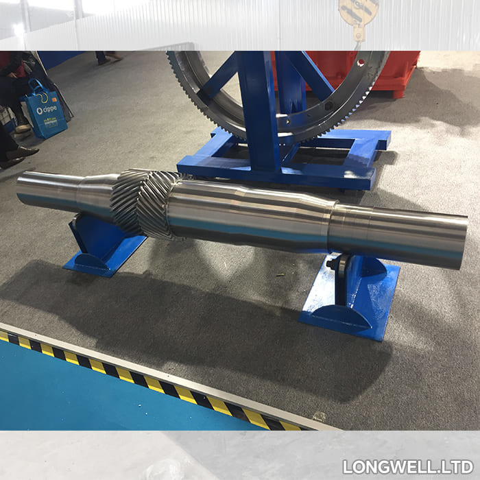 BOMCO Pinion Shaft Mud Pump Components AH1301010300 AH37001-02.00 4340 Alloy Steel