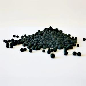 China Safe Black Organic Fertilizer Granules Granular Fertilizer For Lawns wholesale