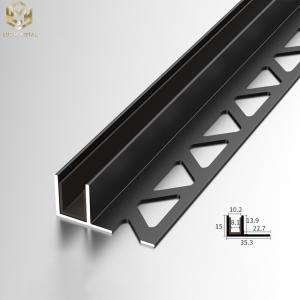 China 30x30 Aluminium Edge Trim Profiles 2mm Thickness Customized wholesale