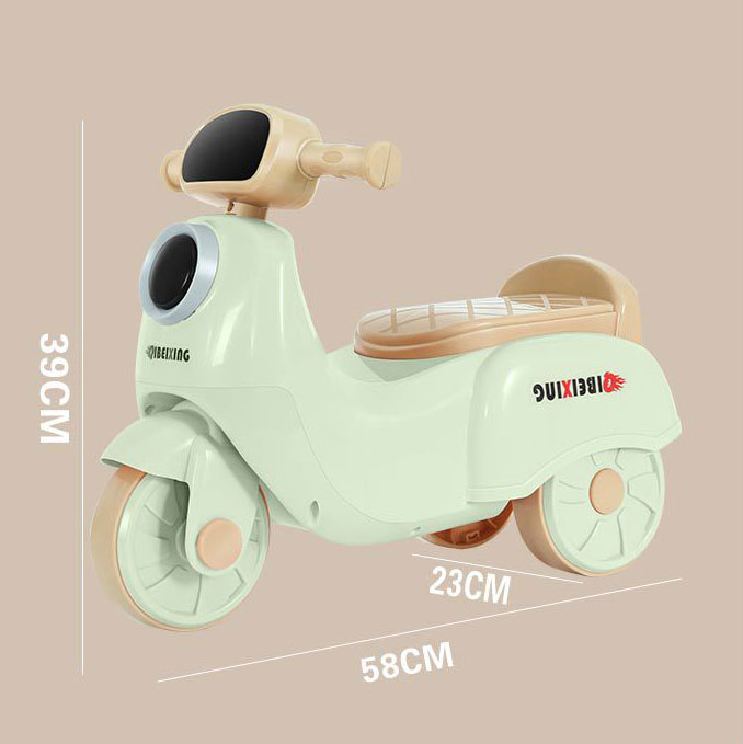 Scooter Walker Sliding Car Pushing Car Foldable Four Wheels for Boys Girls Ride On Toy